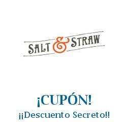 Logo de la tienda Salt and Straw con cupones de descuento