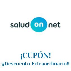 Logo de la tienda SaludOnNet con cupones de descuento