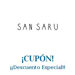 Logo de la tienda San Saru con cupones de descuento