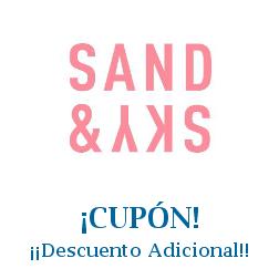 Logo de la tienda Sand & Sky con cupones de descuento
