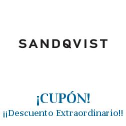 Logo de la tienda Sandqvist con cupones de descuento