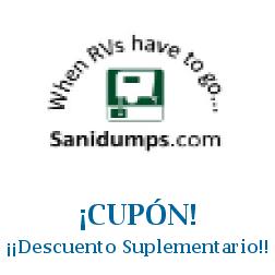 Logo de la tienda Sanidumps con cupones de descuento