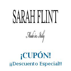 Logo de la tienda Sarah Flint con cupones de descuento