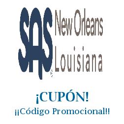 Logo de la tienda SAS Nola con cupones de descuento