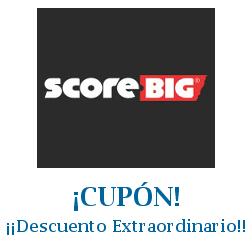 Logo de la tienda Score Big con cupones de descuento