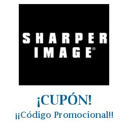 Logo de la tienda Sharper Image con cupones de descuento