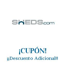 Logo de la tienda Sheds con cupones de descuento