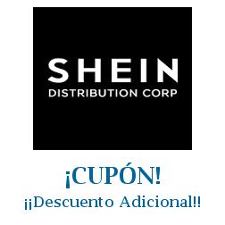 Logo de la tienda SHEIN con cupones de descuento