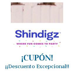 Logo de la tienda ShindigZ con cupones de descuento