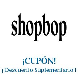 Logo de la tienda ShopBop con cupones de descuento