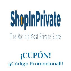 Logo de la tienda ShopInPrivate con cupones de descuento