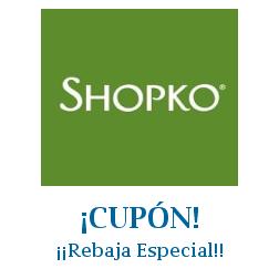 Logo de la tienda Shopko con cupones de descuento