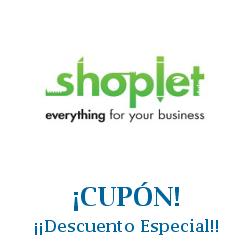 Logo de la tienda Shoplet con cupones de descuento