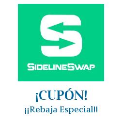 Logo de la tienda SidelineSwap con cupones de descuento