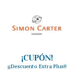 Logo de la tienda Simon Carter con cupones de descuento