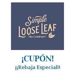 Logo de la tienda Simple Loose Leaf con cupones de descuento