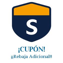 Logo de la tienda SimpliSafe con cupones de descuento