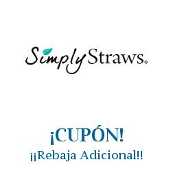 Logo de la tienda Simply Straws con cupones de descuento