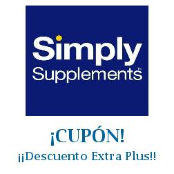 Logo de la tienda Simply Supplements con cupones de descuento