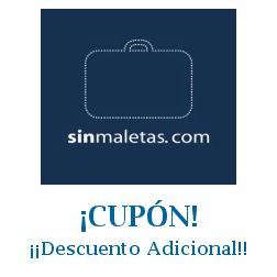 Logo de la tienda SinMaletas con cupones de descuento