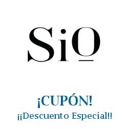 Logo de la tienda SiO Beauty con cupones de descuento