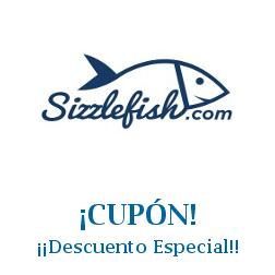 Logo de la tienda Sizzlefish con cupones de descuento