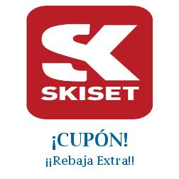 Logo de la tienda Skiset con cupones de descuento