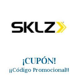 Logo de la tienda SKLZ con cupones de descuento