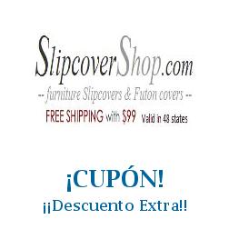 Logo de la tienda SlipCoverShop con cupones de descuento