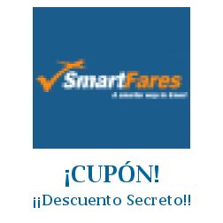 Logo de la tienda SmartFares con cupones de descuento