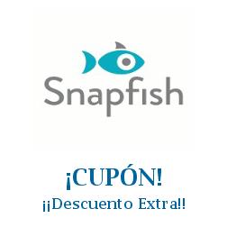 Logo de la tienda Snapfish con cupones de descuento