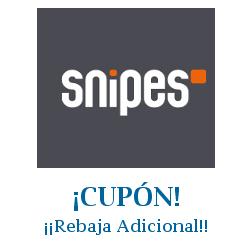 Logo de la tienda Snipes con cupones de descuento