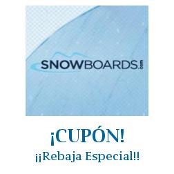 Logo de la tienda Snowboards con cupones de descuento