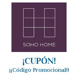 Logo de la tienda Soho Home con cupones de descuento