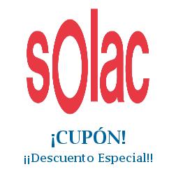 Logo de la tienda Solac con cupones de descuento