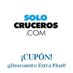 Logo de la tienda Solo Cruceros con cupones de descuento