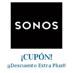 Logo de la tienda Sonos con cupones de descuento