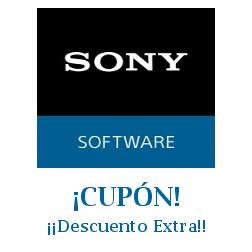 Logo de la tienda Sony con cupones de descuento