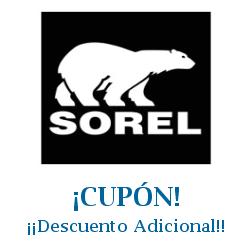 Logo de la tienda Sorel con cupones de descuento