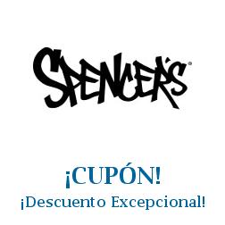 Logo de la tienda Spencer's con cupones de descuento