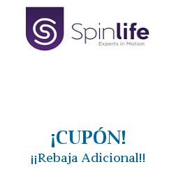 Logo de la tienda Spin Life con cupones de descuento