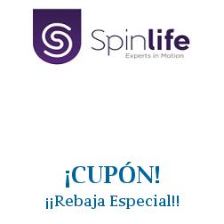 Logo de la tienda SpinLife con cupones de descuento