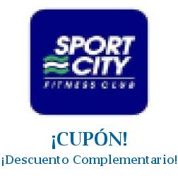 Logo de la tienda Sport City con cupones de descuento