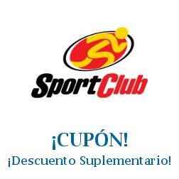 Logo de la tienda Sport Club con cupones de descuento