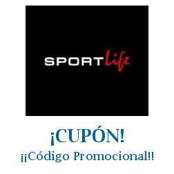 Logo de la tienda Sport life con cupones de descuento