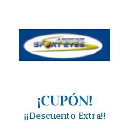 Logo de la tienda SportEyes con cupones de descuento