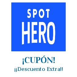 Logo de la tienda Spothero con cupones de descuento