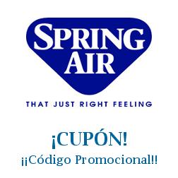 Logo de la tienda Spring Air con cupones de descuento