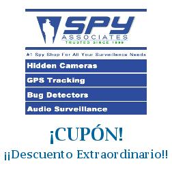 Logo de la tienda SpyAssociates con cupones de descuento