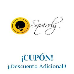 Logo de la tienda Squirrly con cupones de descuento